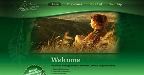 Beauty Surgeons Website